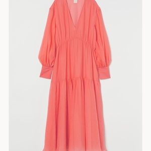 H&M lyocell blend dress